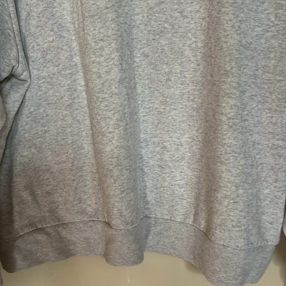 Victoria's Secret PINK Everyday Lounge COWL Neck Sweatshirt Heather Grey XXL - Picture 11 of 16